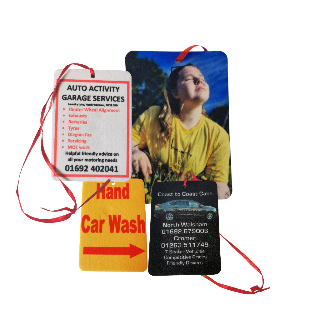 Personalised Car Hanging Air Freshener
