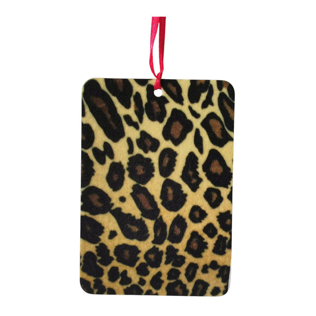 Leopard Print Hanging Air Freshener