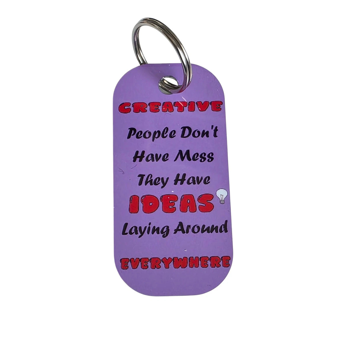 Creative People Keyring – Funny Gift for Artists, Crafters, Designers & Creative Minds