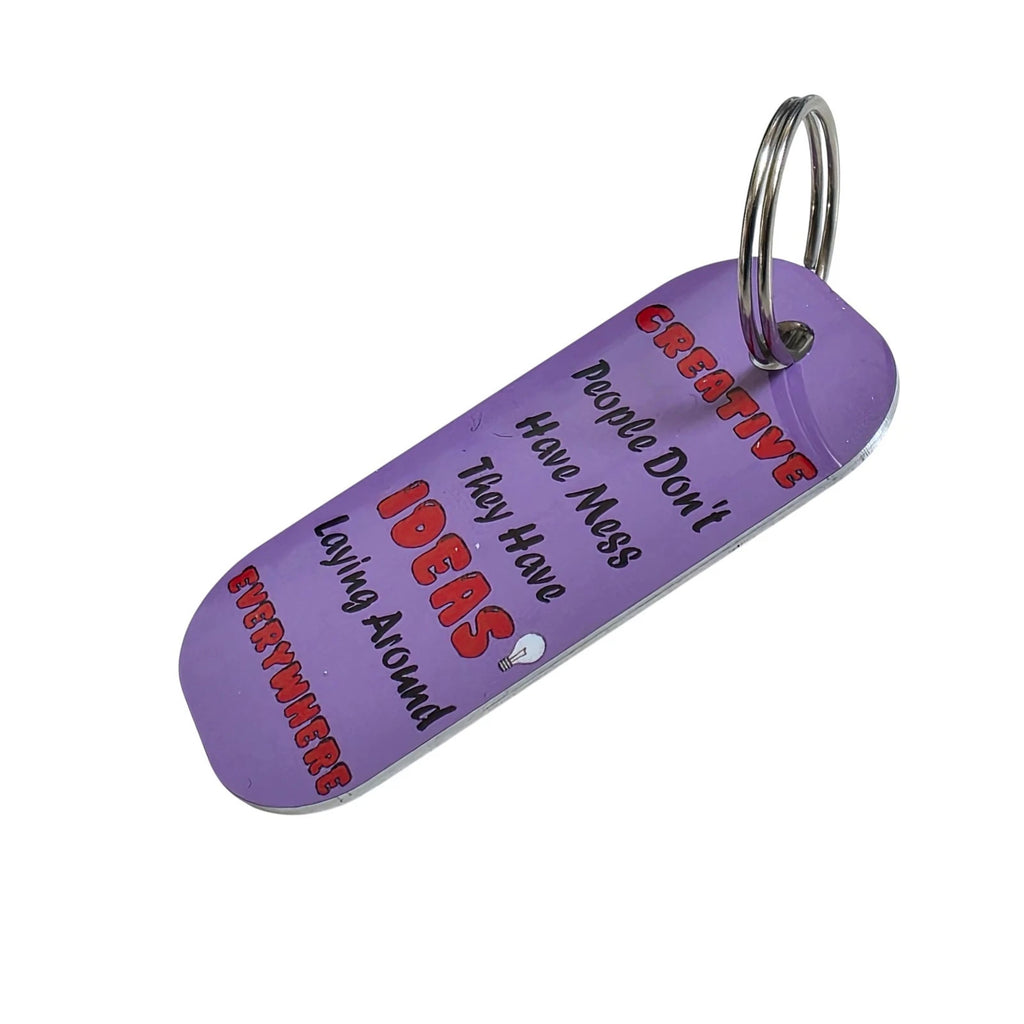 Creative People Keyring – Funny Gift for Artists, Crafters, Designers & Creative Minds