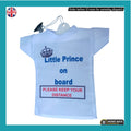 Prince On Board Car Hanging Mini T-Shirt