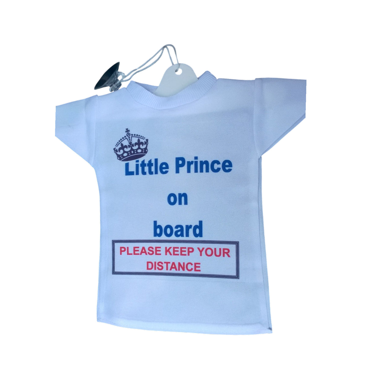 Prince On Board Car Hanging Mini T-Shirt