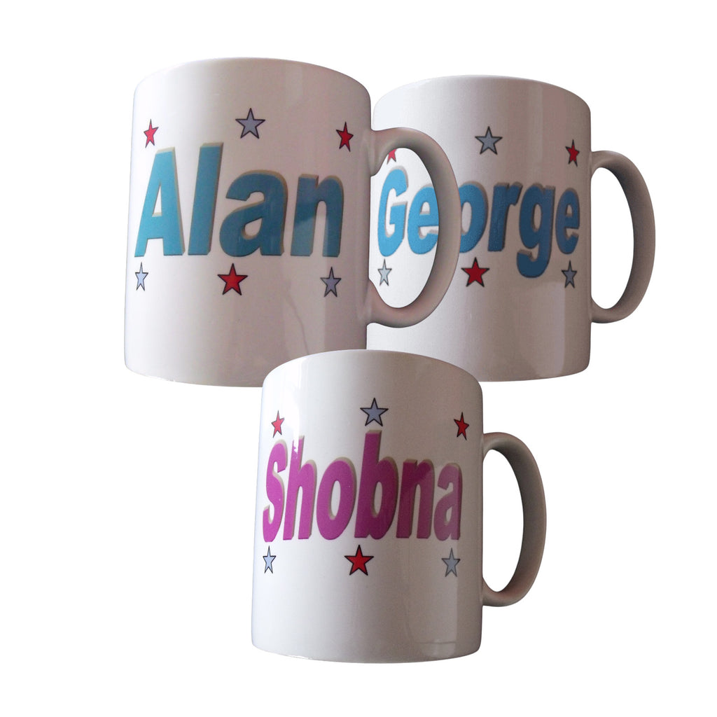 Personalised Star Builder’s Mug