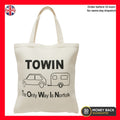 Norfolk Tote Bag TOWIN Caravan Camping Gift Cotton Shopper Norfolk Souvenir
