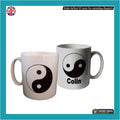 Yin Yang Mug Can be Customed With a Name